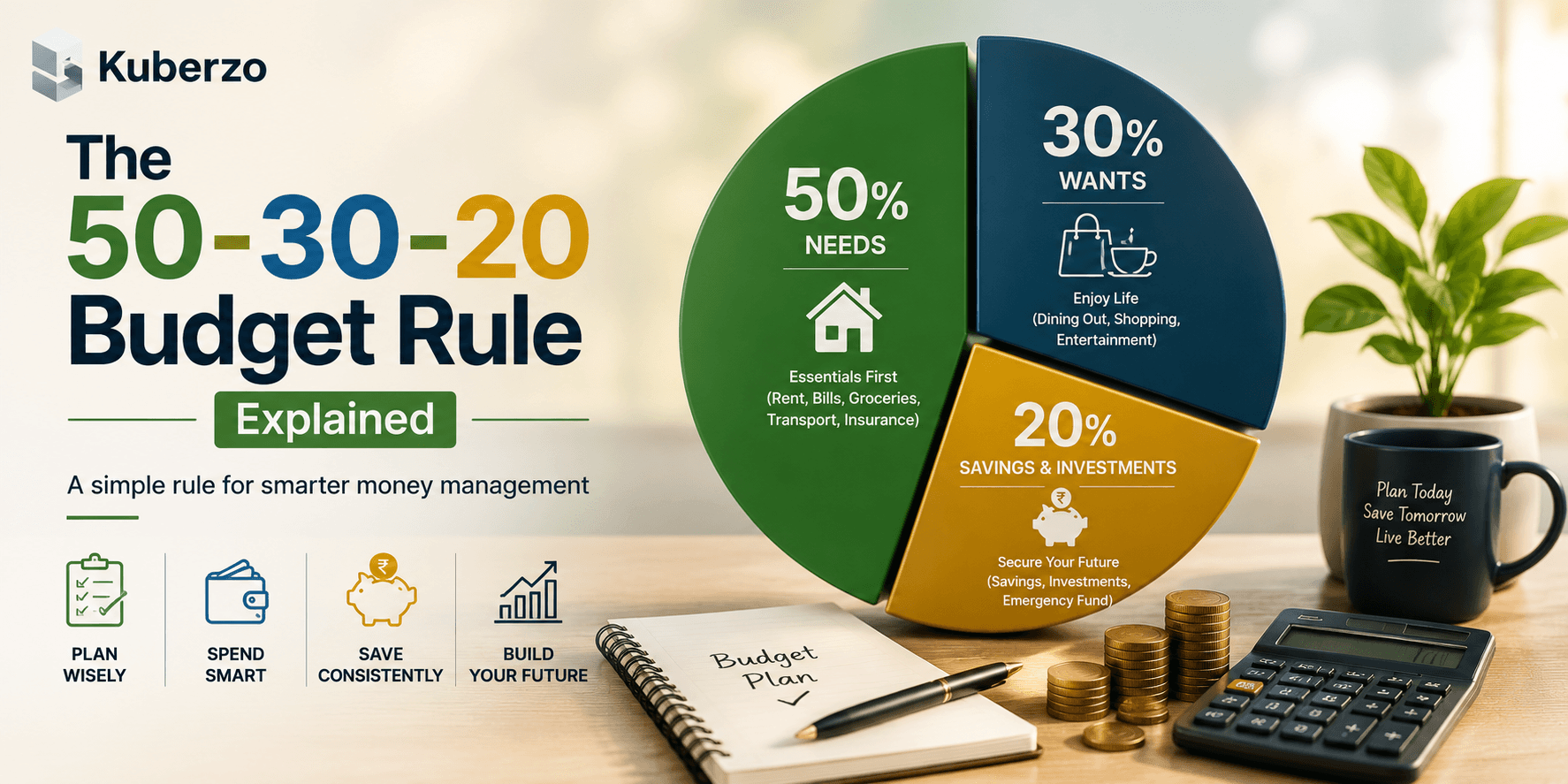 The 50-30-20 Budget Rule Explained