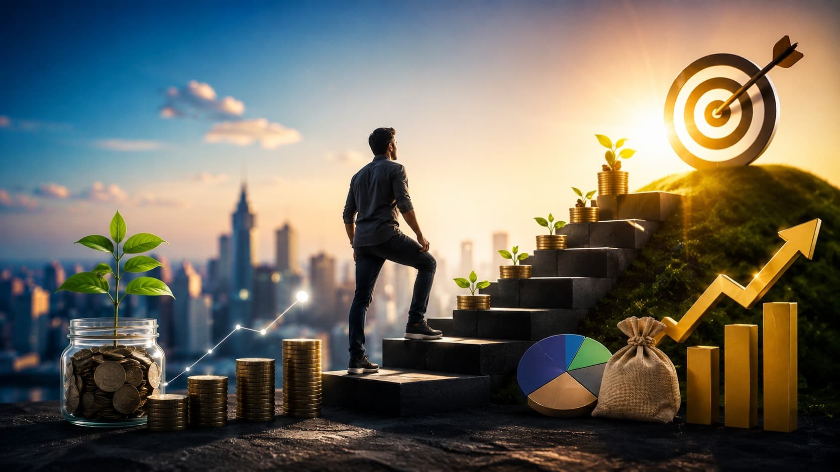 How to Build a Million-Rupee Portfolio Step by Step