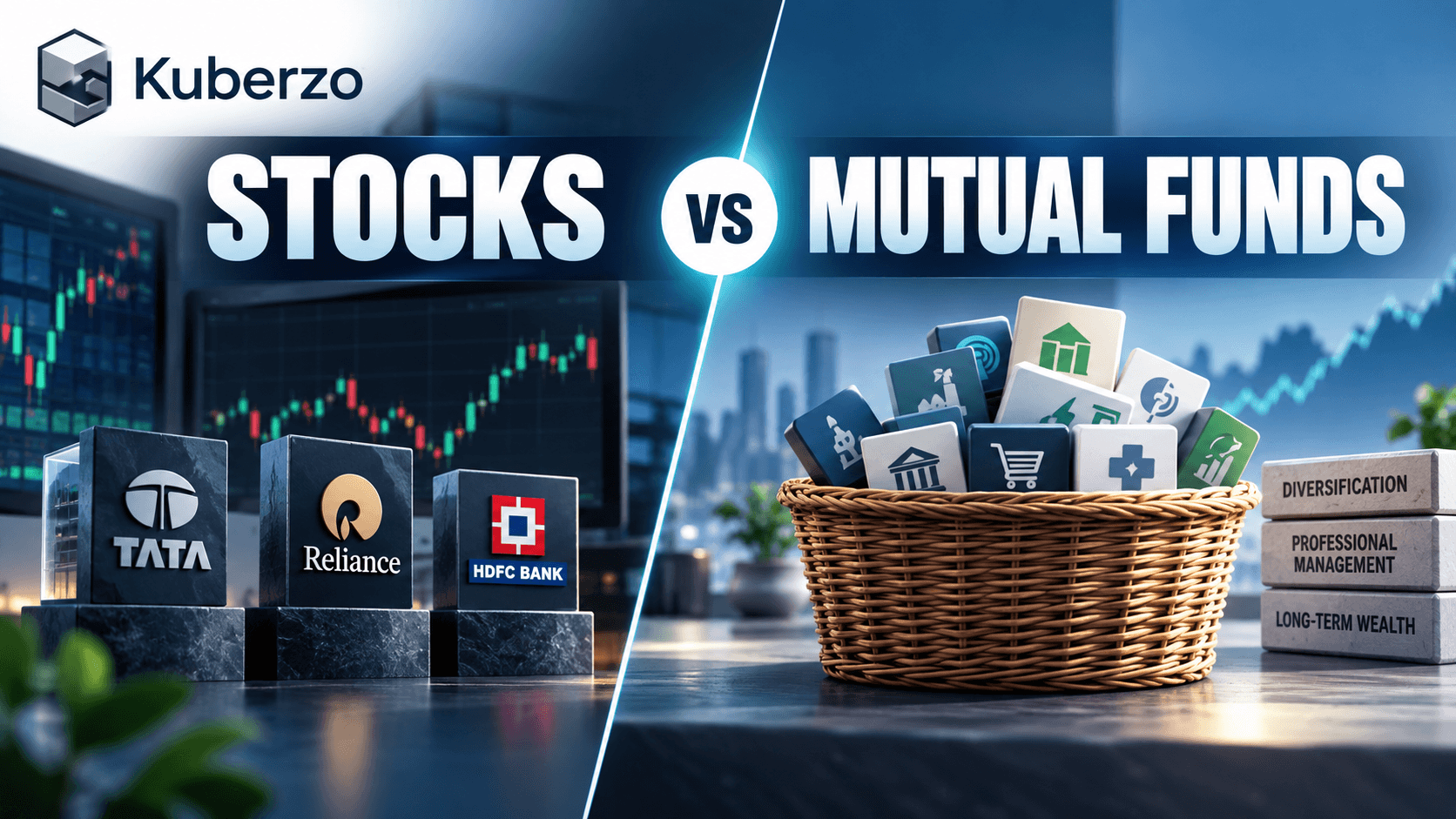 Stocks vs mutual funds decision tree for beginner investors in India