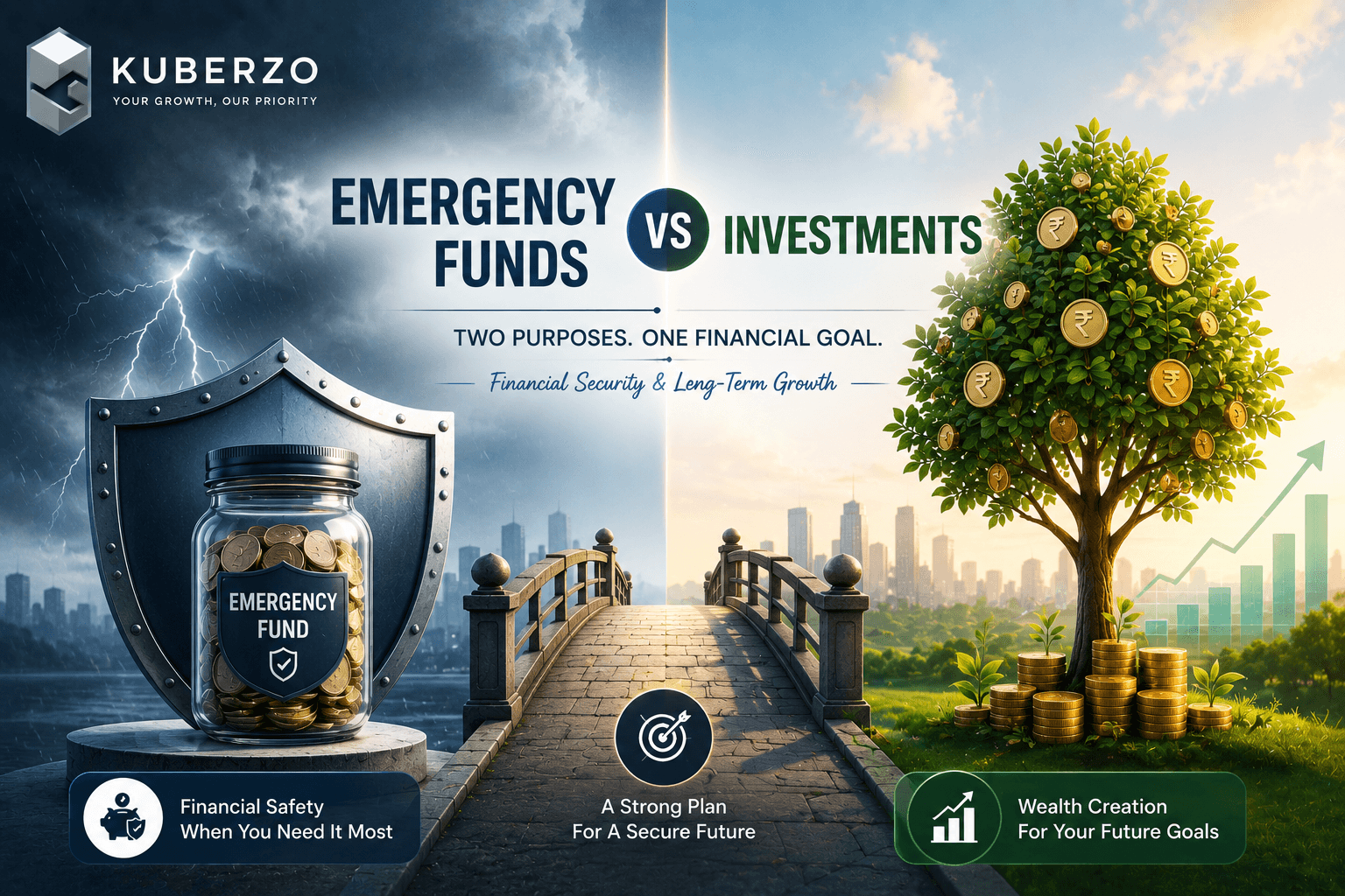 Emergency funds vs investments